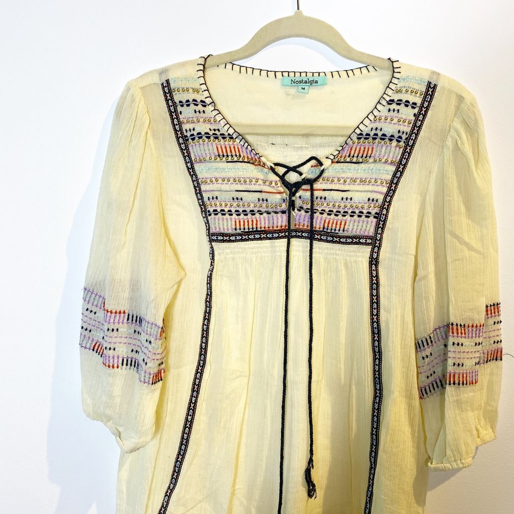 Embroidered Tunic Top - Picture 2 of 2